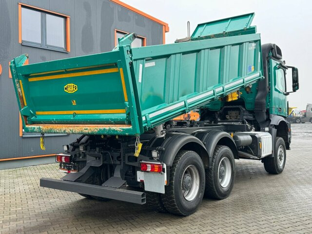 Mercedes-Benz Arocs 3351 6x6 Kipper Bordmatic Meiller - شاحنة قلاب: صورة 3 Mercedes-Benz Arocs 3351 6x6 Kipper Bordmatic Meiller - شاحنة قلاب: صورة 3