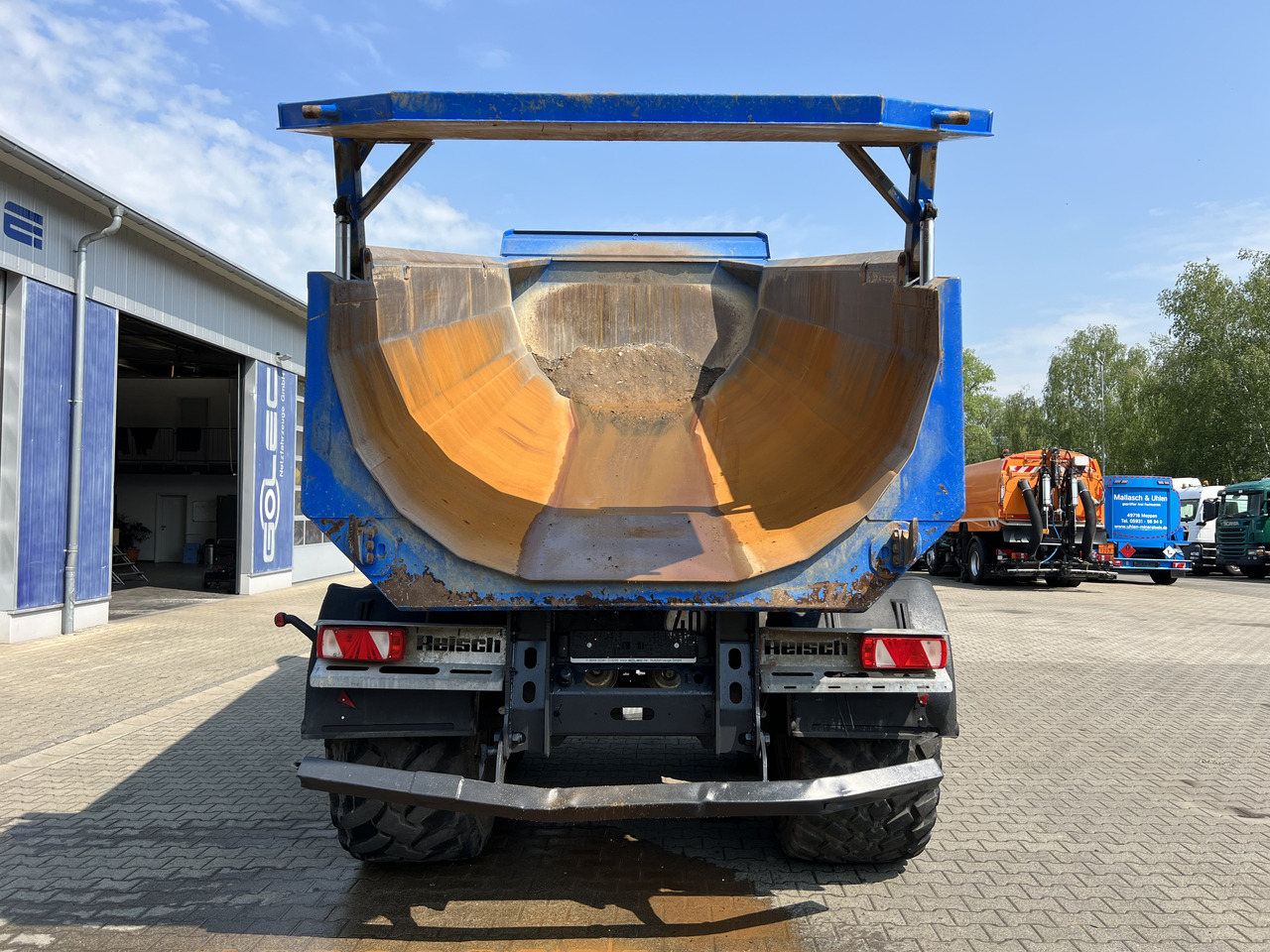 مقطورة قلابة زراعية/ شاحنة قلابة REISCH RTWK-200KS.550 Agro Kippauflieger: صورة 8