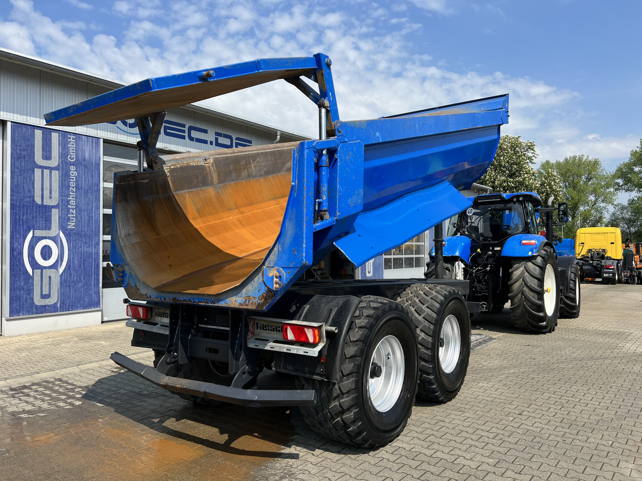 مقطورة قلابة زراعية/ شاحنة قلابة REISCH RTWK-200KS.550 Agro Kippauflieger: صورة 7