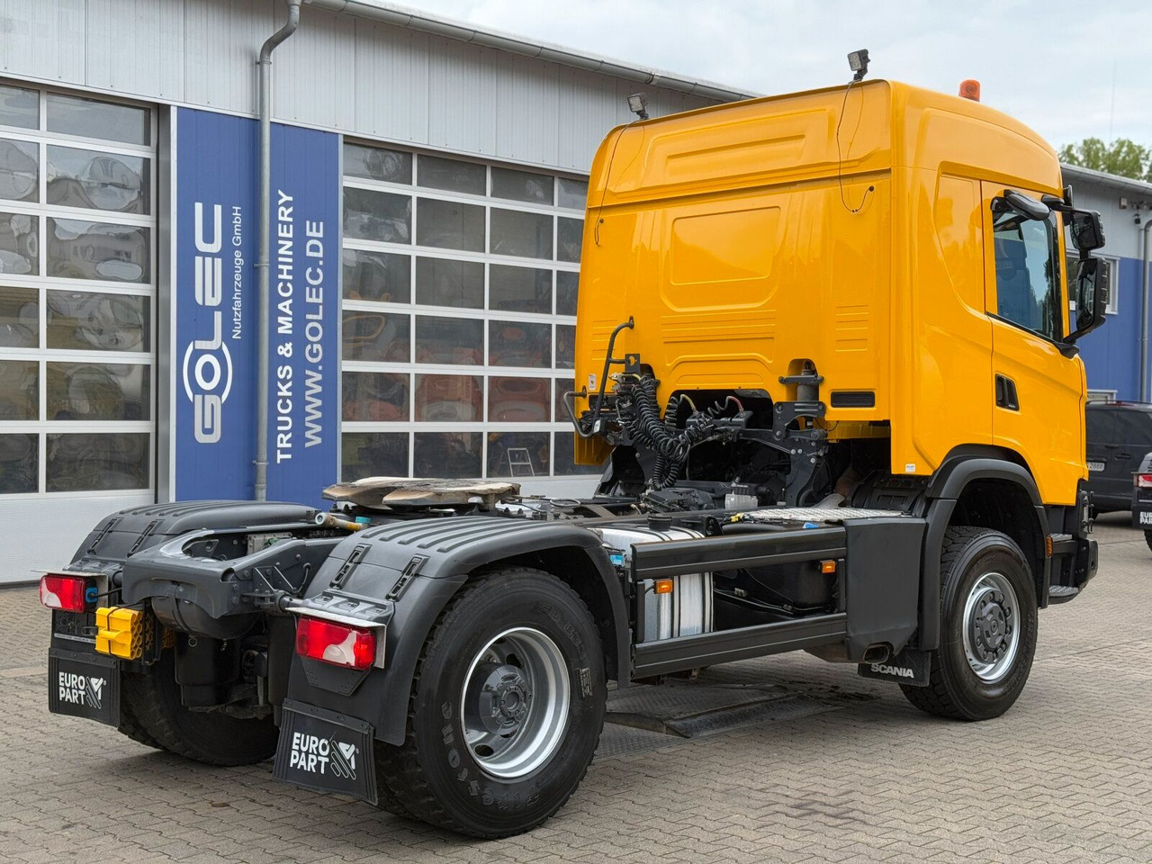 Scania G450 XT 4x4 Euro 6 SZM Kipphydraulik Blatt/ Luft - مقطورة السحب: صورة 3 Scania G450 XT 4x4 Euro 6 SZM Kipphydraulik Blatt/ Luft - مقطورة السحب: صورة 3