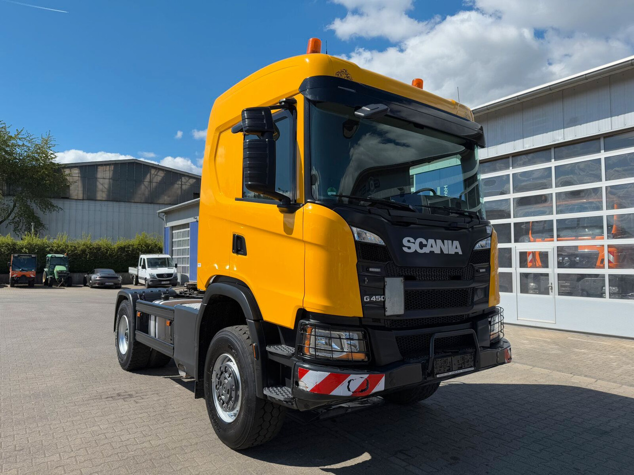 Scania G450 XT 4x4 Euro 6 SZM Kipphydraulik Blatt/ Luft - مقطورة السحب: صورة 1 Scania G450 XT 4x4 Euro 6 SZM Kipphydraulik Blatt/ Luft - مقطورة السحب: صورة 1