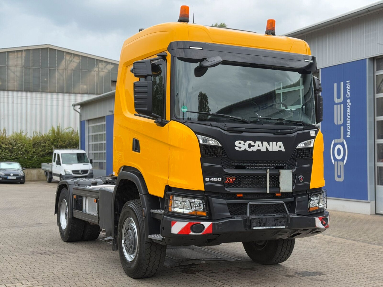Scania G450 XT 4x4 Euro 6 SZM Kipphydraulik Blatt/ Luft - مقطورة السحب: صورة 1 Scania G450 XT 4x4 Euro 6 SZM Kipphydraulik Blatt/ Luft - مقطورة السحب: صورة 1