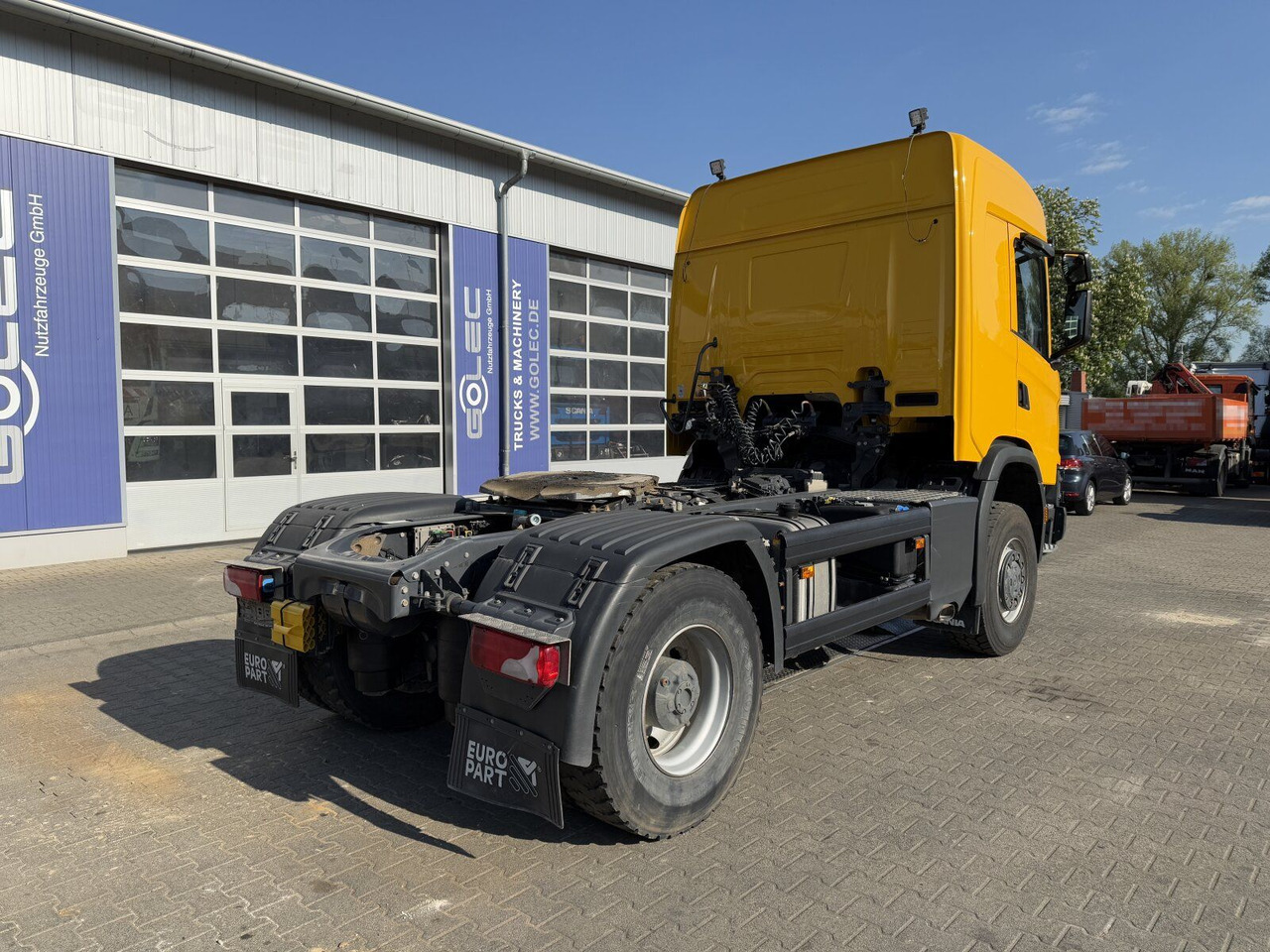 Scania G450 XT 4x4 Euro 6 SZM Kipphydraulik Blatt/ Luft - مقطورة السحب: صورة 3 Scania G450 XT 4x4 Euro 6 SZM Kipphydraulik Blatt/ Luft - مقطورة السحب: صورة 3