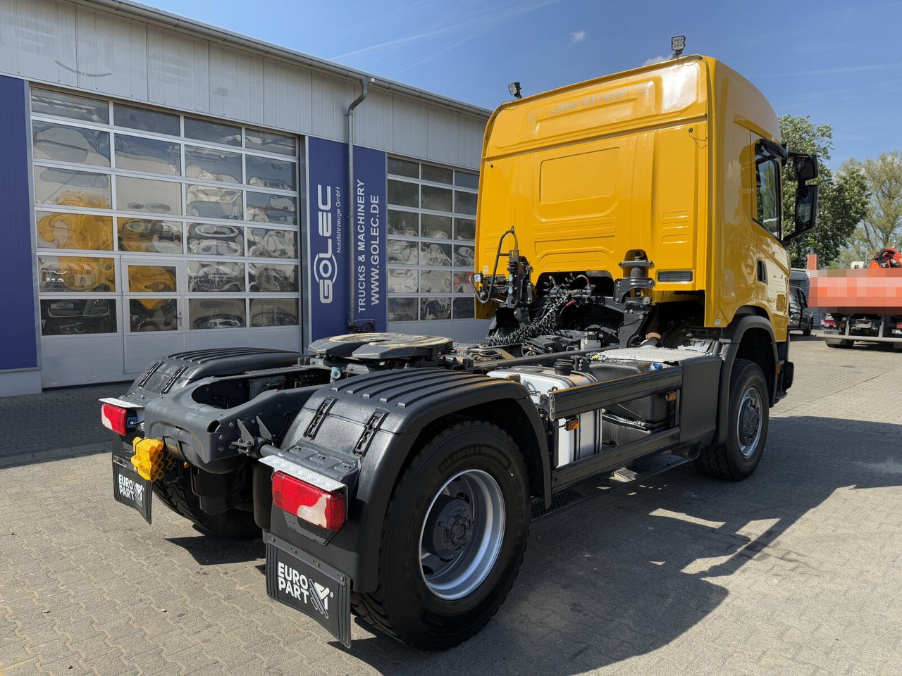 Scania G450 XT 4x4 Euro 6 SZM Kipphydraulik Blatt/ Luft - مقطورة السحب: صورة 3 Scania G450 XT 4x4 Euro 6 SZM Kipphydraulik Blatt/ Luft - مقطورة السحب: صورة 3