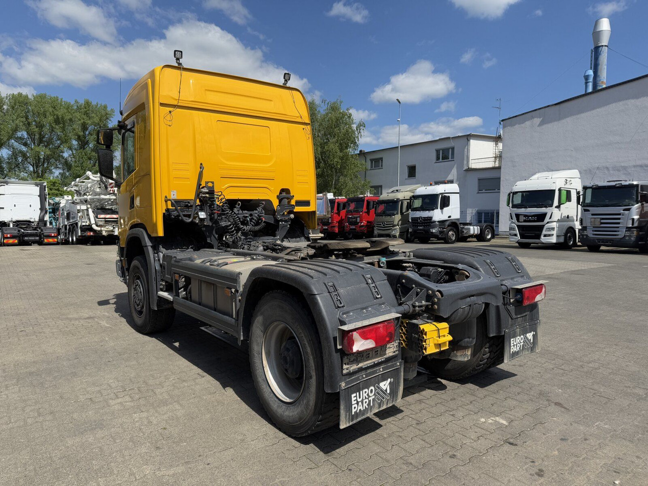 Scania G450 XT 4x4 Euro 6 SZM Kipphydraulik Blatt/ Luft - مقطورة السحب: صورة 5 Scania G450 XT 4x4 Euro 6 SZM Kipphydraulik Blatt/ Luft - مقطورة السحب: صورة 5