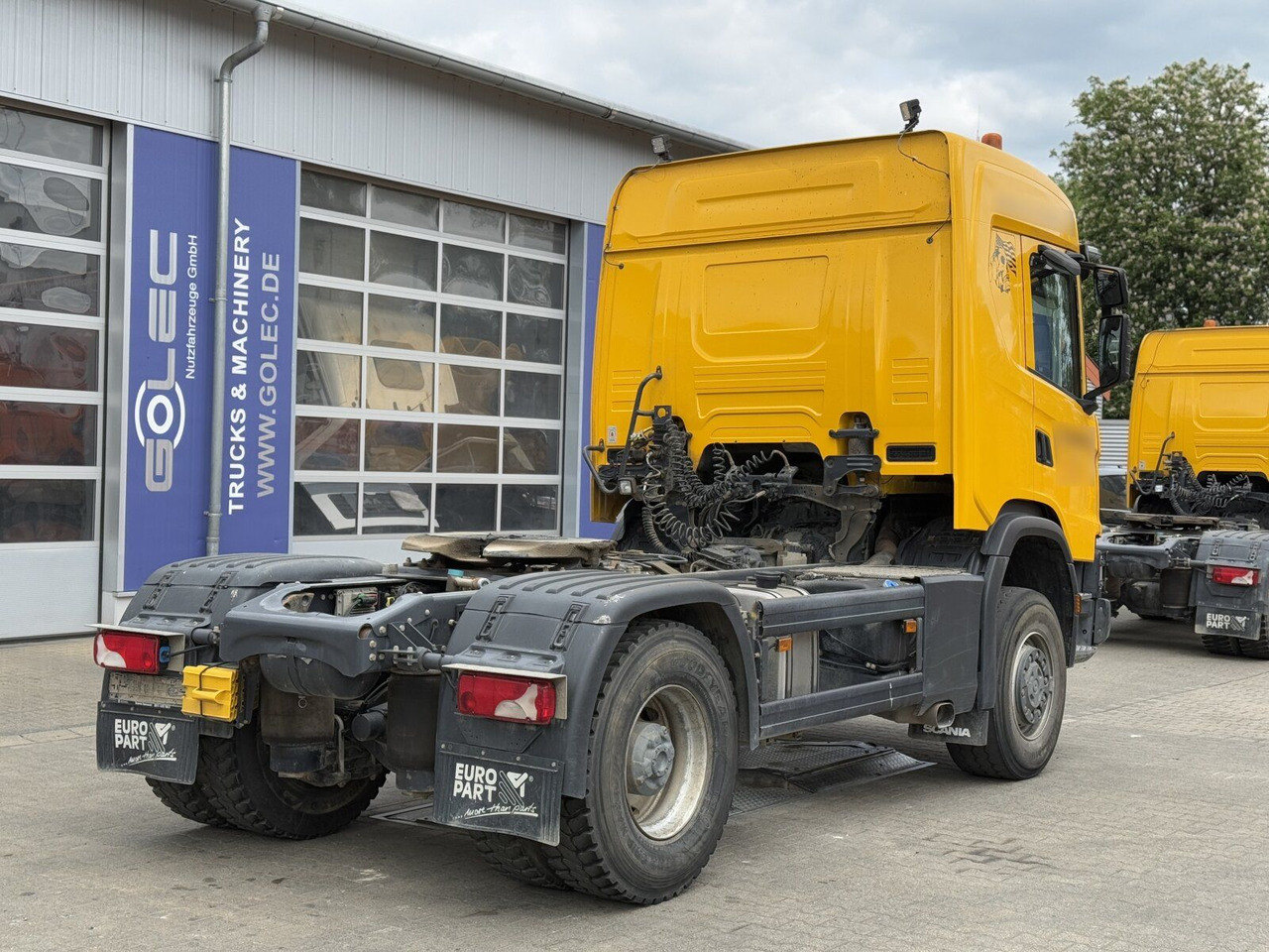 Scania G450 XT 4x4 Euro 6 SZM Kipphydraulik Blatt/ Luft - مقطورة السحب: صورة 3 Scania G450 XT 4x4 Euro 6 SZM Kipphydraulik Blatt/ Luft - مقطورة السحب: صورة 3