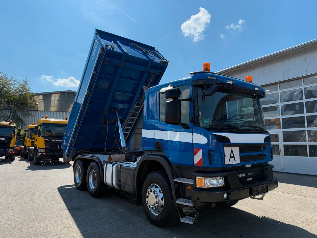 Scania P 450 6x4 Dreiseitenkipper DAUTEL - شاحنة قلاب: صورة 2 Scania P 450 6x4 Dreiseitenkipper DAUTEL - شاحنة قلاب: صورة 2