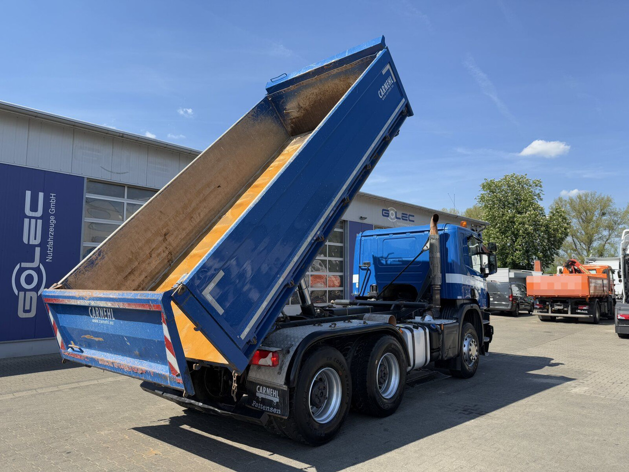 Scania P 450 6x4 Dreiseitenkipper DAUTEL - شاحنة قلاب: صورة 5 Scania P 450 6x4 Dreiseitenkipper DAUTEL - شاحنة قلاب: صورة 5