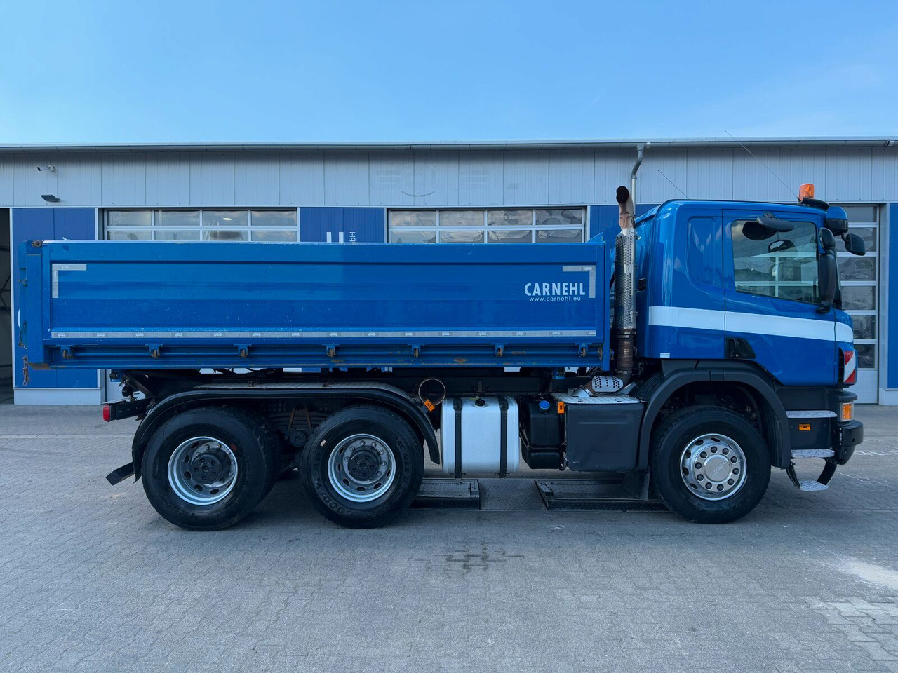 Scania P 450 6x4 Dreiseitenkipper DAUTEL - شاحنة قلاب: صورة 3 Scania P 450 6x4 Dreiseitenkipper DAUTEL - شاحنة قلاب: صورة 3
