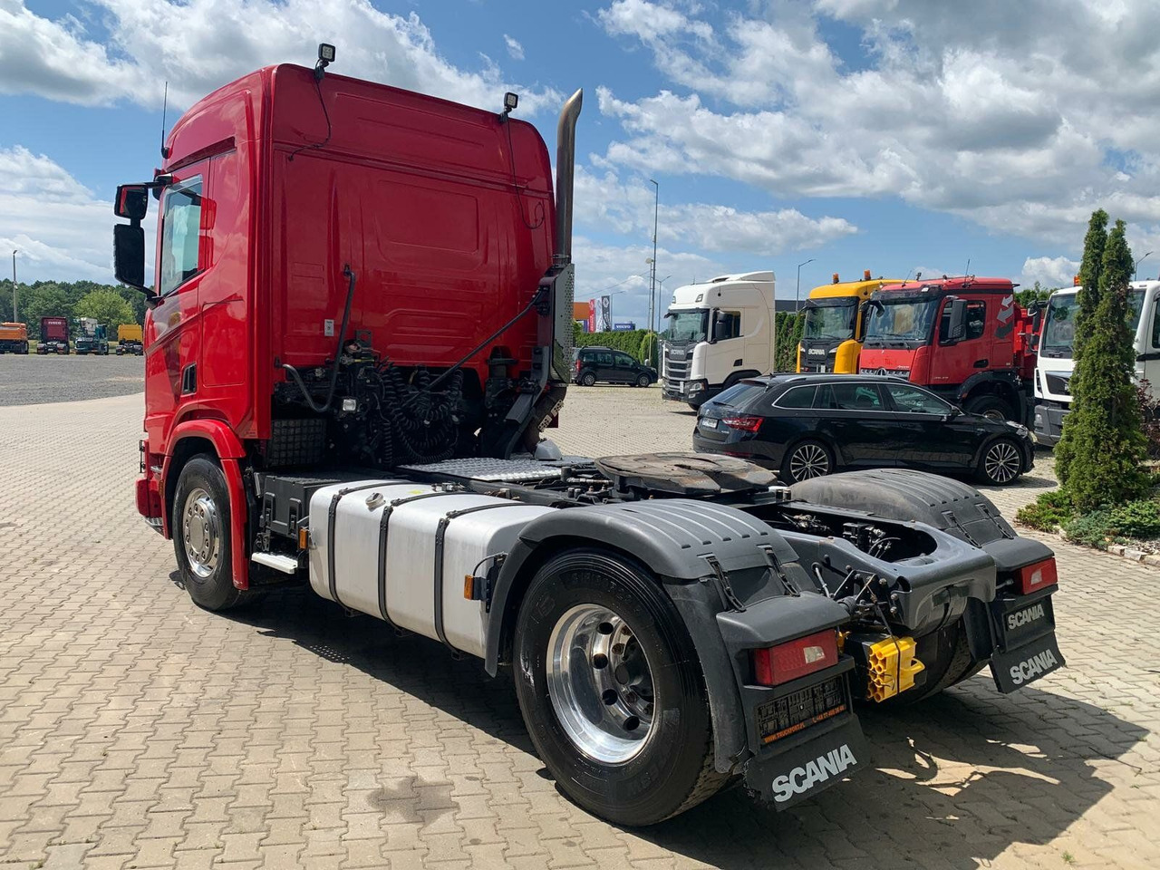 Scania R500 XT 4x2 Euro 6 SZM Kipphydraulik Blatt/ Luft - مقطورة السحب: صورة 5 Scania R500 XT 4x2 Euro 6 SZM Kipphydraulik Blatt/ Luft - مقطورة السحب: صورة 5