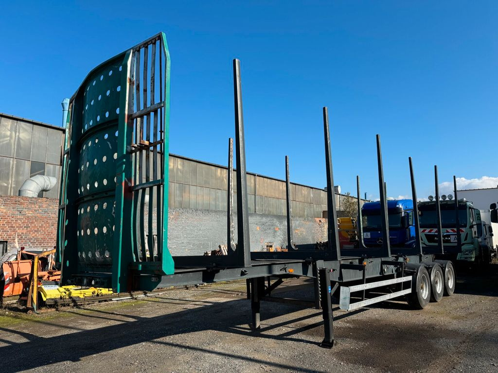 Schwarzmüller HS 3/E Langmaterial Holz 3 Achse 35.000 Kg - نصف مقطورة مسطحة: صورة 1 Schwarzmüller HS 3/E Langmaterial Holz 3 Achse 35.000 Kg - نصف مقطورة مسطحة: صورة 1