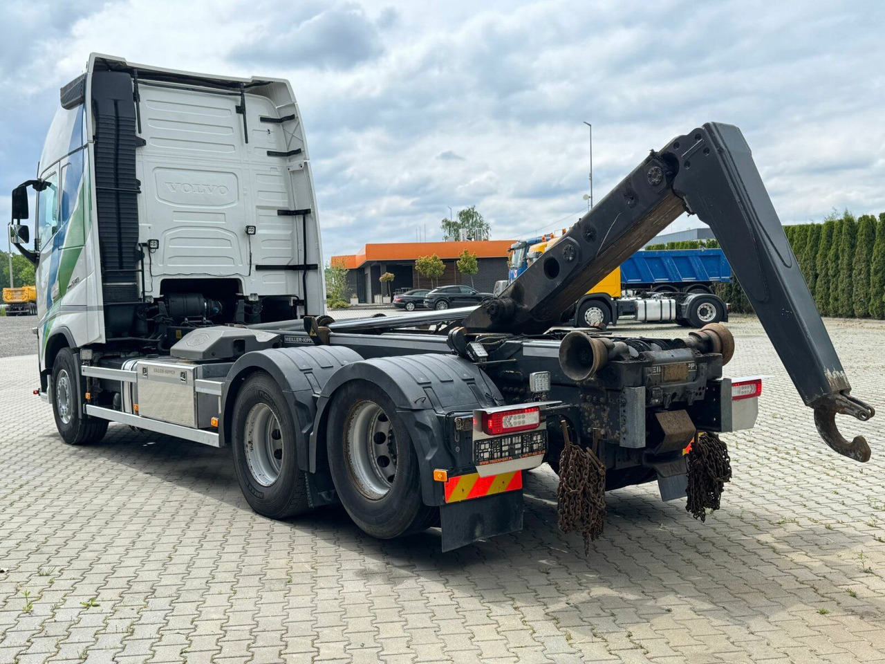 شاحنة برافعة خطافية Volvo FH 540 6x2 Abrollkipper MEILLER RK 26.67: صورة 26