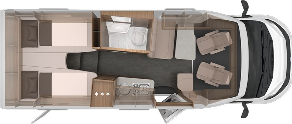 Knaus Van TI 650 MEG VANSATION Automatik - موتر هوم شبه متكامل: صورة 2 Knaus Van TI 650 MEG VANSATION Automatik - موتر هوم شبه متكامل: صورة 2