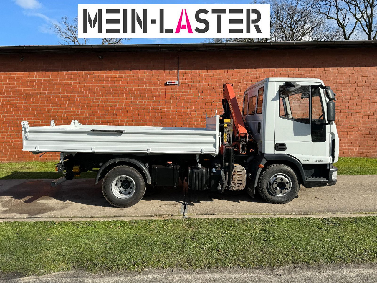 Iveco ML75E16 3 S-Kipper Kran PK 9,4m-550 kg Greifer - قلاب صغير: صورة 4 Iveco ML75E16 3 S-Kipper Kran PK 9,4m-550 kg Greifer - قلاب صغير: صورة 4