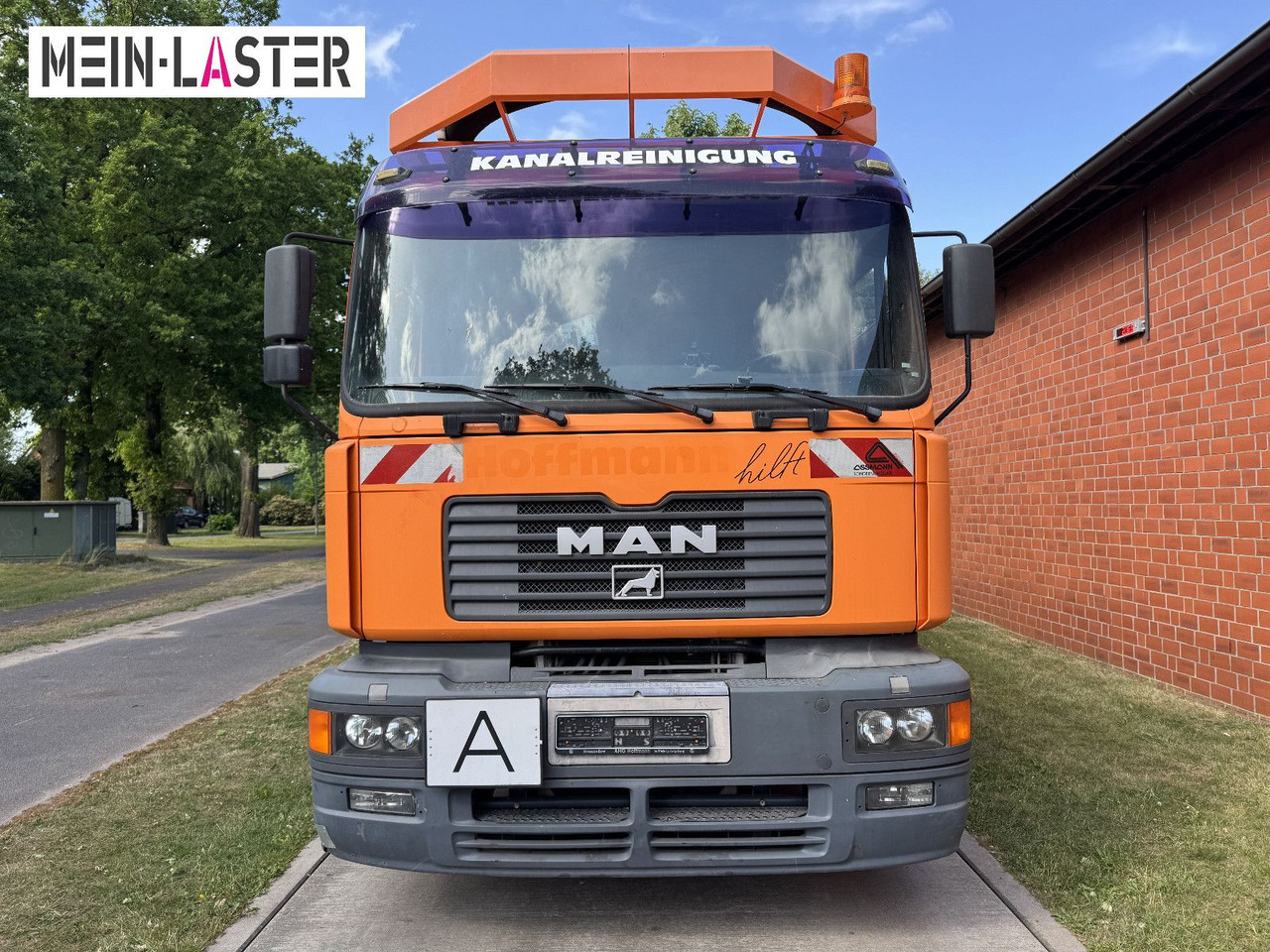 MAN FE 410 Assmann Saug HD Spüler Recycling + FB. - فراغ شاحنة: صورة 2 MAN FE 410 Assmann Saug HD Spüler Recycling + FB. - فراغ شاحنة: صورة 2