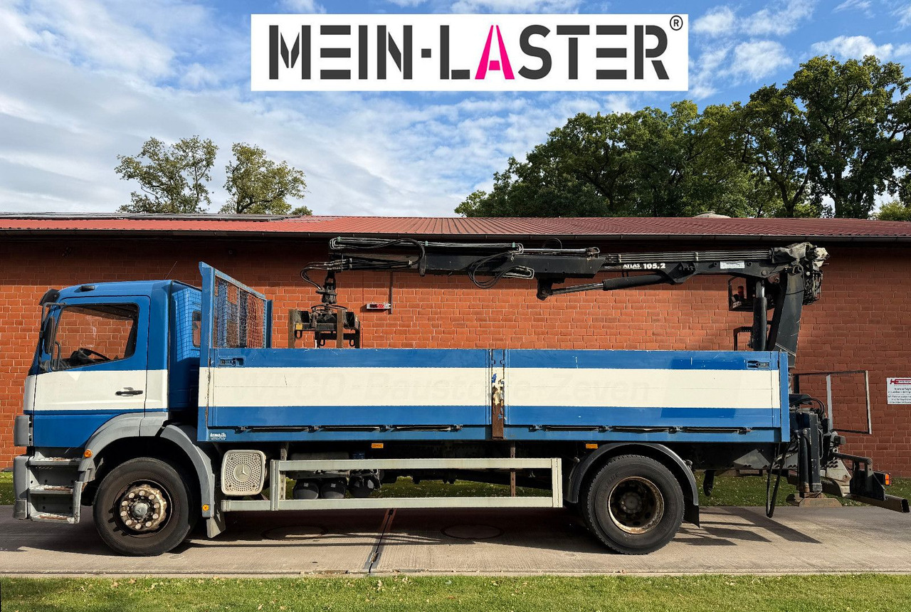 Mercedes-Benz 1823 Atego Atlas 105.2 1.Hand nur 226.000 km - شاحنات مسطحة, شاحنة كرين: صورة 4 Mercedes-Benz 1823 Atego Atlas 105.2 1.Hand nur 226.000 km - شاحنات مسطحة, شاحنة كرين: صورة 4