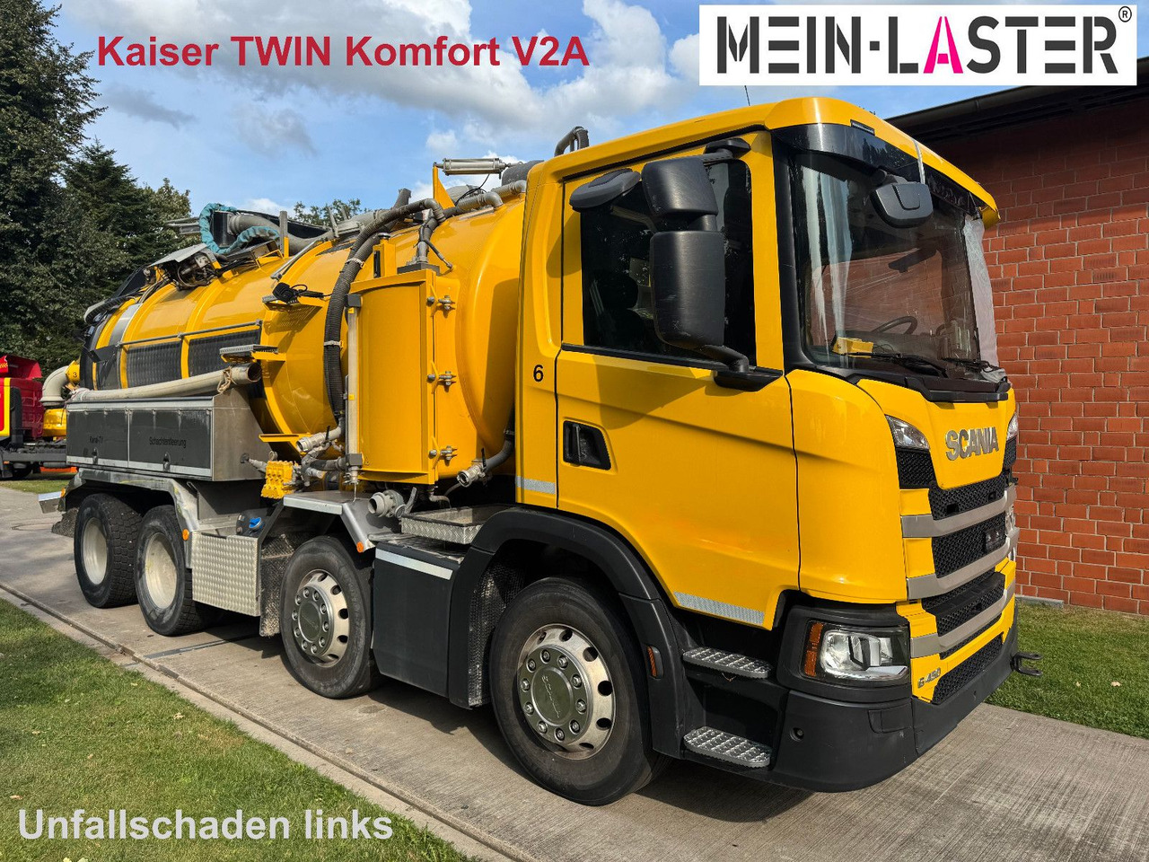 Scania G 450 8x4 Kaiser Twister Komfort V2A Funk - فراغ شاحنة: صورة 1 Scania G 450 8x4 Kaiser Twister Komfort V2A Funk - فراغ شاحنة: صورة 1