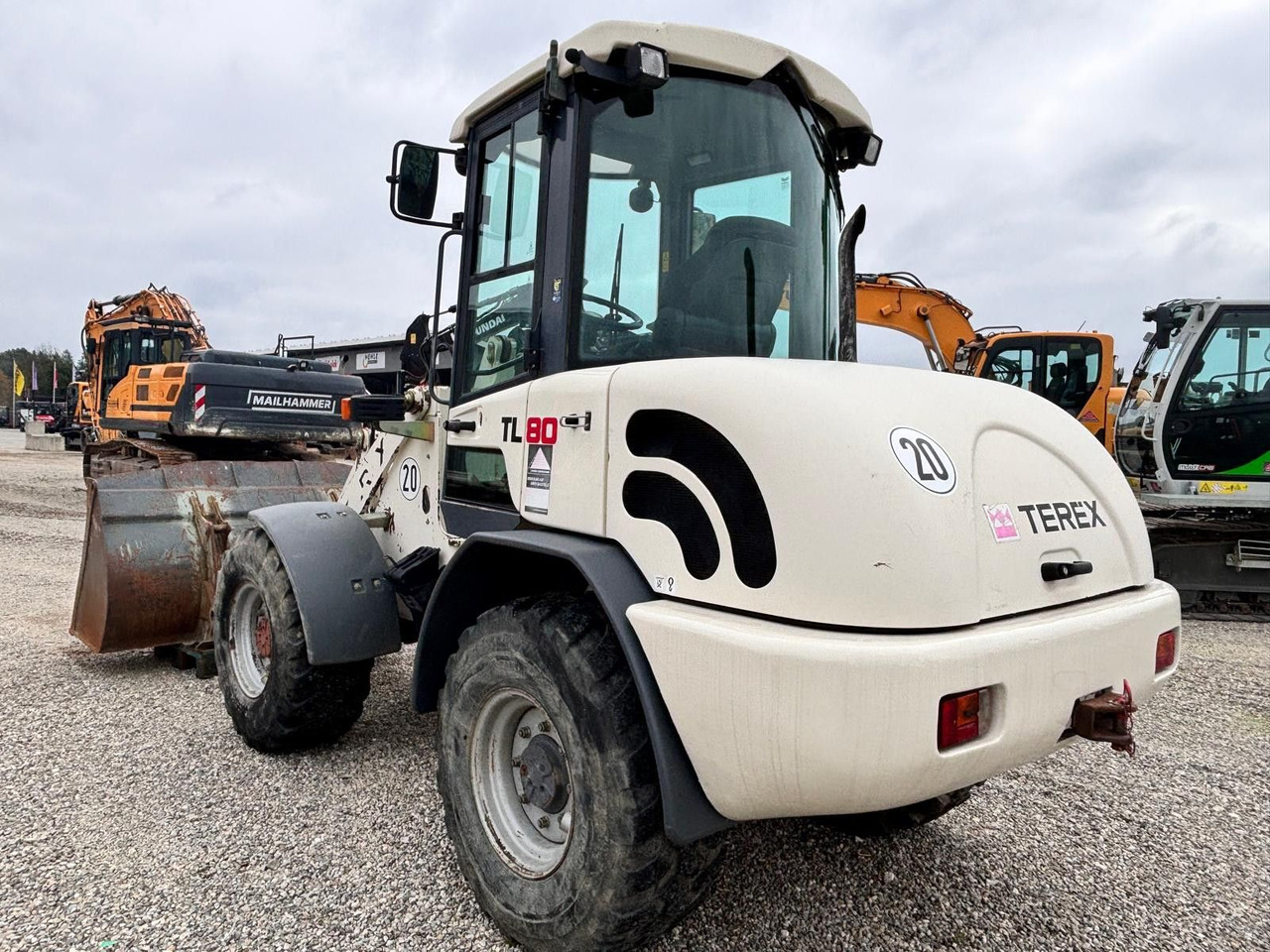 Terex TL 80 - اللودر بعجل: صورة 1 Terex TL 80 - اللودر بعجل: صورة 1