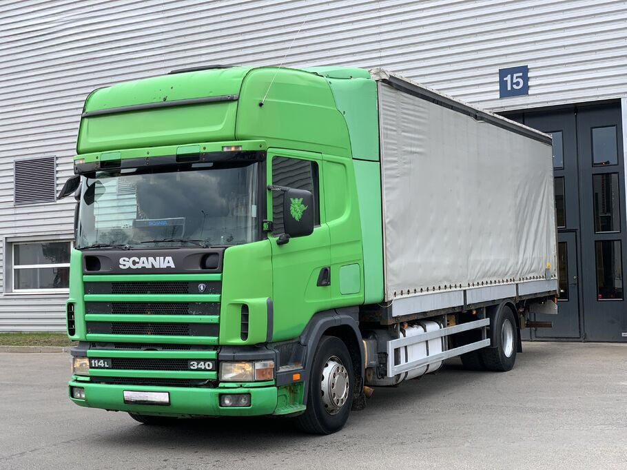 SCANIA 114L 340 - شاحنة ذات ستائر جانبية: صورة 3 SCANIA 114L 340 - شاحنة ذات ستائر جانبية: صورة 3