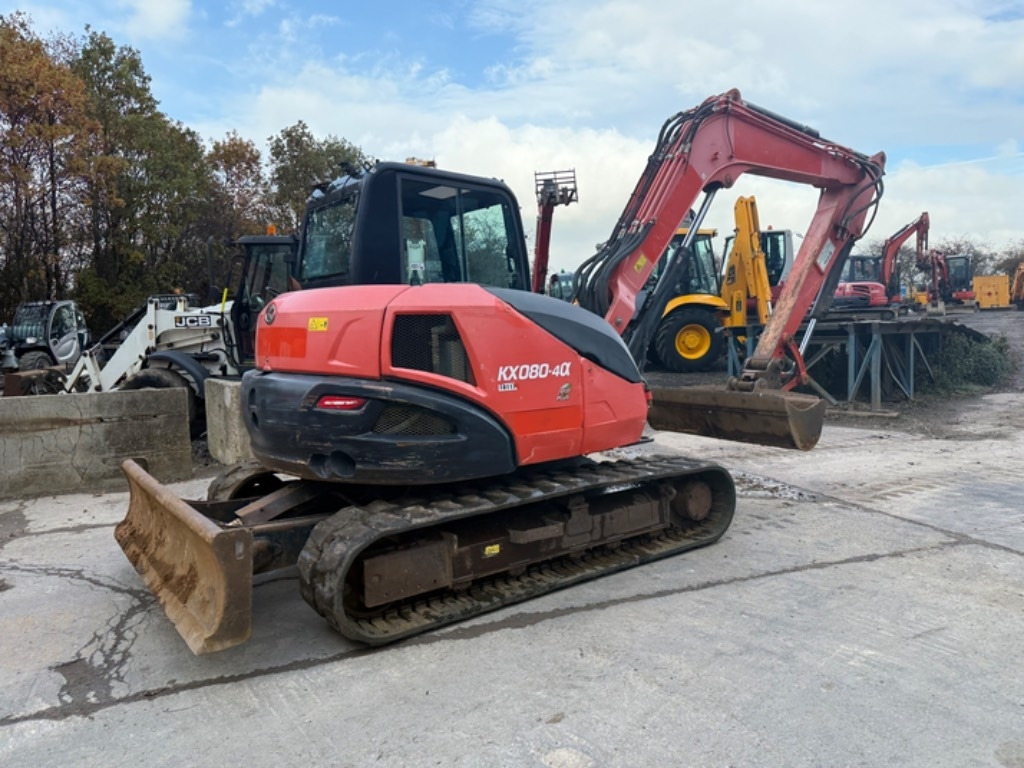 Kubota KX 080-4 - حفار صغير: صورة 3 Kubota KX 080-4 - حفار صغير: صورة 3