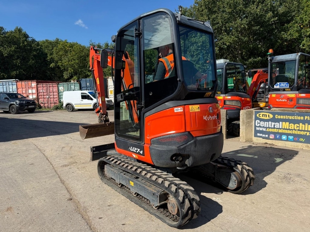 Kubota U 27-4 - حفار صغير: صورة 4 Kubota U 27-4 - حفار صغير: صورة 4