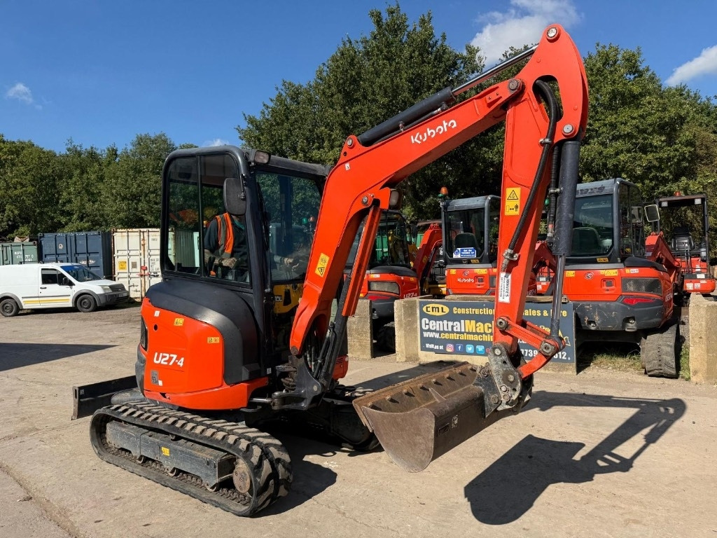 Kubota U 27-4 - حفار صغير: صورة 2 Kubota U 27-4 - حفار صغير: صورة 2