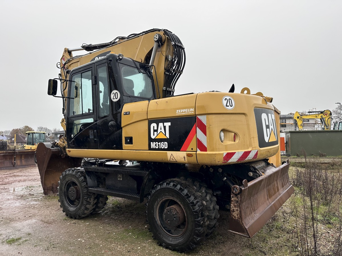 CATERPILLAR M 316 D full Hydr. Top Zustand German machine ! - حفار ذو عجلات: صورة 2 CATERPILLAR M 316 D full Hydr. Top Zustand German machine ! - حفار ذو عجلات: صورة 2