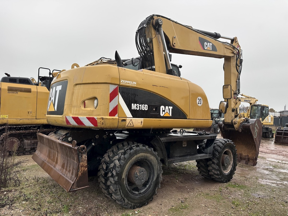 CATERPILLAR M 316 D full Hydr. Top Zustand German machine ! - حفار ذو عجلات: صورة 3 CATERPILLAR M 316 D full Hydr. Top Zustand German machine ! - حفار ذو عجلات: صورة 3