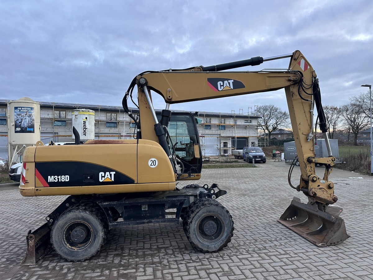 CATERPILLAR M 318 D full Hydr. Top Zustand German machine ! - حفار ذو عجلات: صورة 2 CATERPILLAR M 318 D full Hydr. Top Zustand German machine ! - حفار ذو عجلات: صورة 2