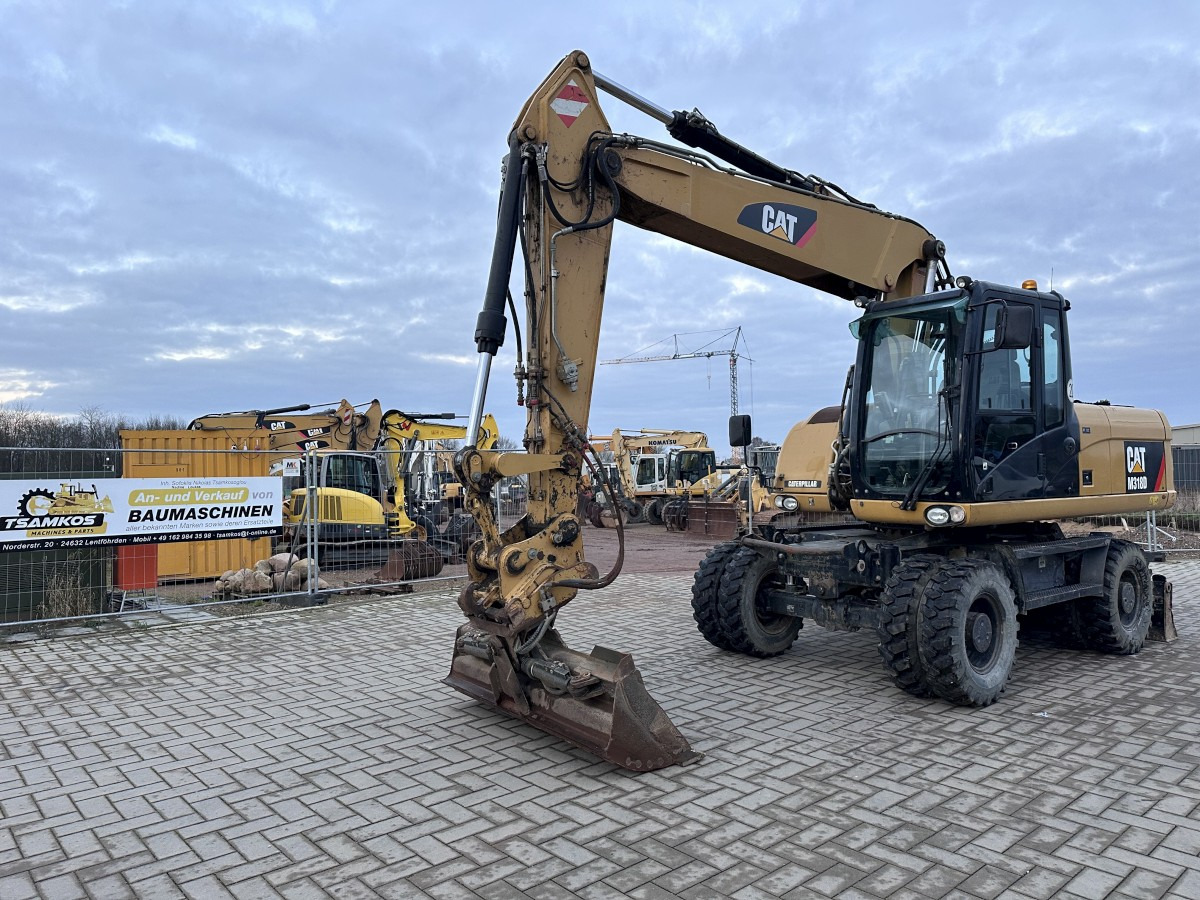 CATERPILLAR M 318 D full Hydr. Top Zustand German machine ! - حفار ذو عجلات: صورة 3 CATERPILLAR M 318 D full Hydr. Top Zustand German machine ! - حفار ذو عجلات: صورة 3