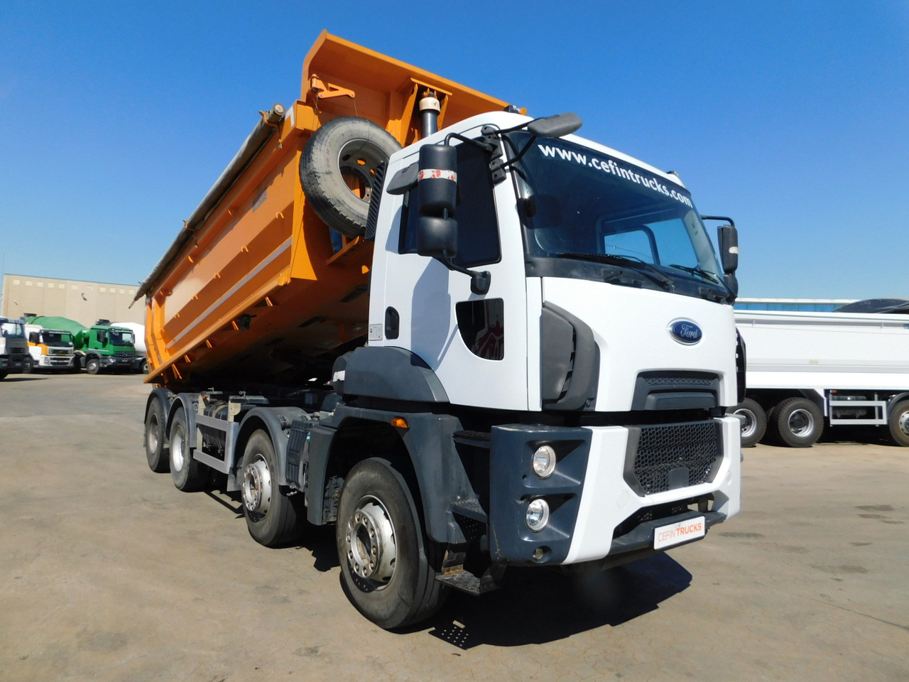 Ford 4142d 8x4 dcab e6 16s2230 - شاحنة قلاب: صورة 2 Ford 4142d 8x4 dcab e6 16s2230 - شاحنة قلاب: صورة 2