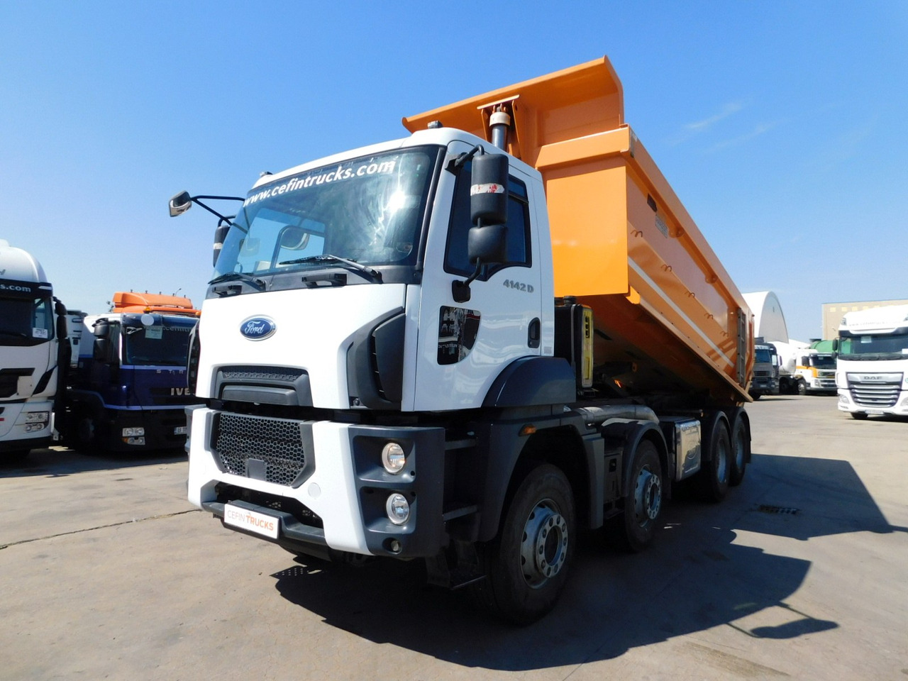 Ford 4142d 8x4 dcab e6 16s2230 - شاحنة قلاب: صورة 1 Ford 4142d 8x4 dcab e6 16s2230 - شاحنة قلاب: صورة 1