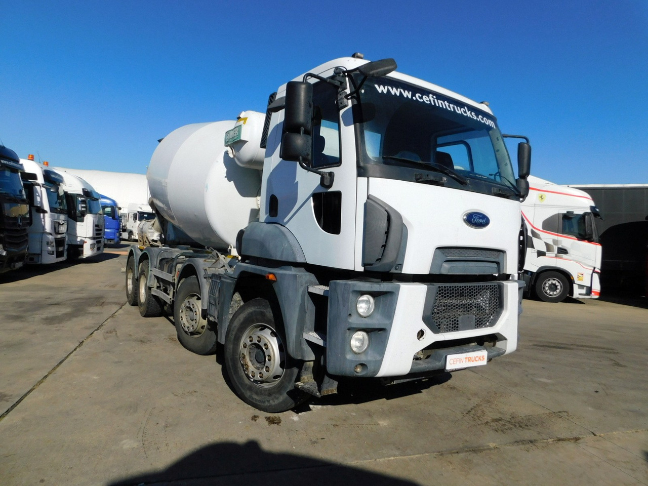 Ford 4142m 8x4 dcab e6 16s2230 - شاحنة خلاطة خرسانة: صورة 2 Ford 4142m 8x4 dcab e6 16s2230 - شاحنة خلاطة خرسانة: صورة 2