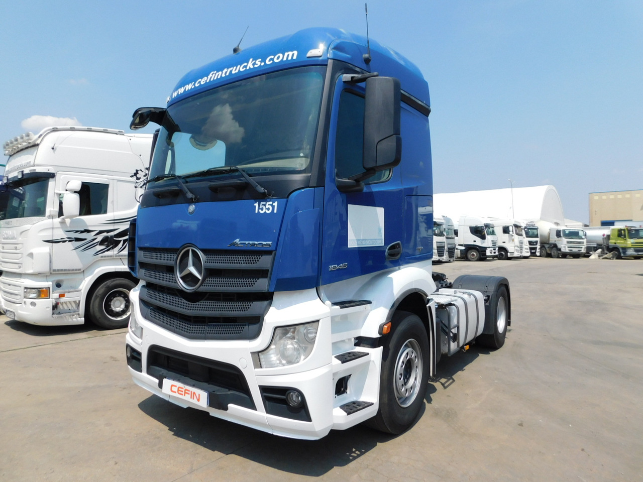 Mercedes Actros 1845 - مقطورة السحب: صورة 1 Mercedes Actros 1845 - مقطورة السحب: صورة 1