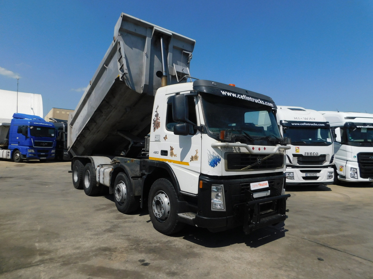 Volvo Fm 12 - شاحنة قلاب: صورة 2 Volvo Fm 12 - شاحنة قلاب: صورة 2