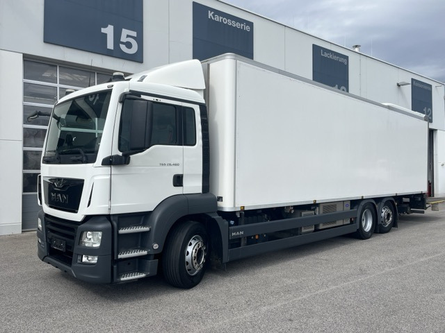 MAN TGS 26.460 6x2-4 Euro6 Klima Navi Luftfeder - شاحنة ذات مبرد: صورة 1 MAN TGS 26.460 6x2-4 Euro6 Klima Navi Luftfeder - شاحنة ذات مبرد: صورة 1