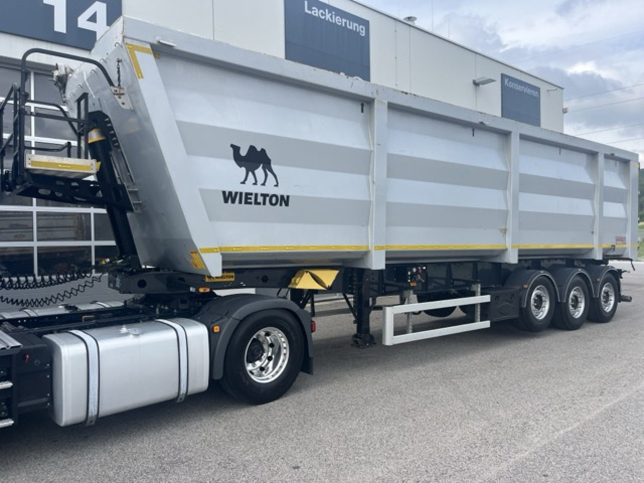 WIELTON SCRAP MASTER 55cbm SCHROTTMULDE - نصف مقطورة قلابة: صورة 1 WIELTON SCRAP MASTER 55cbm SCHROTTMULDE - نصف مقطورة قلابة: صورة 1