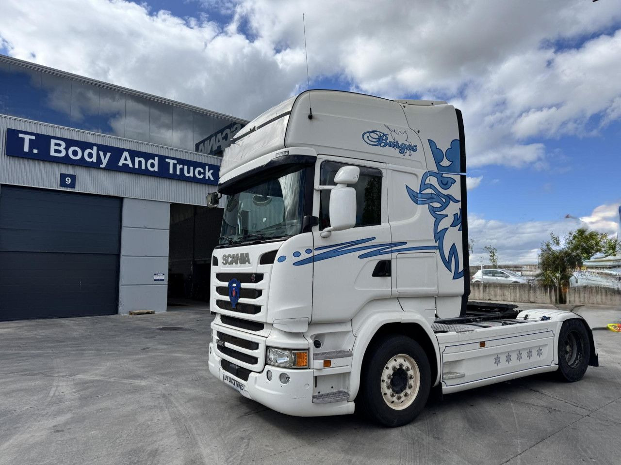 Scania R 450 - مقطورة السحب: صورة 5 Scania R 450 - مقطورة السحب: صورة 5