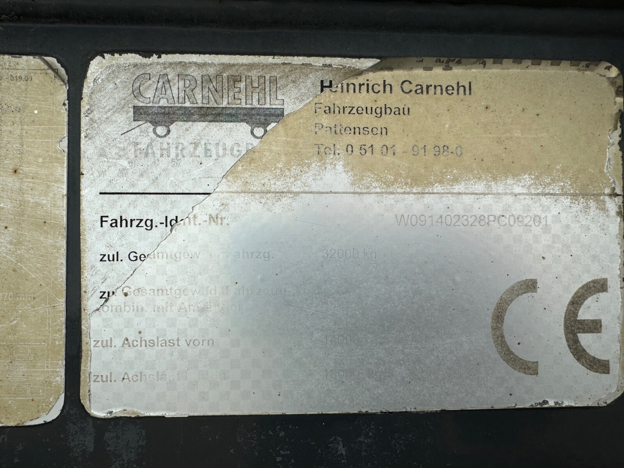 Carnehl CHKS/HH CHKS/HH, Stahlmulde ca. 25m³ - نصف مقطورة: صورة 2 Carnehl CHKS/HH CHKS/HH, Stahlmulde ca. 25m³ - نصف مقطورة: صورة 2
