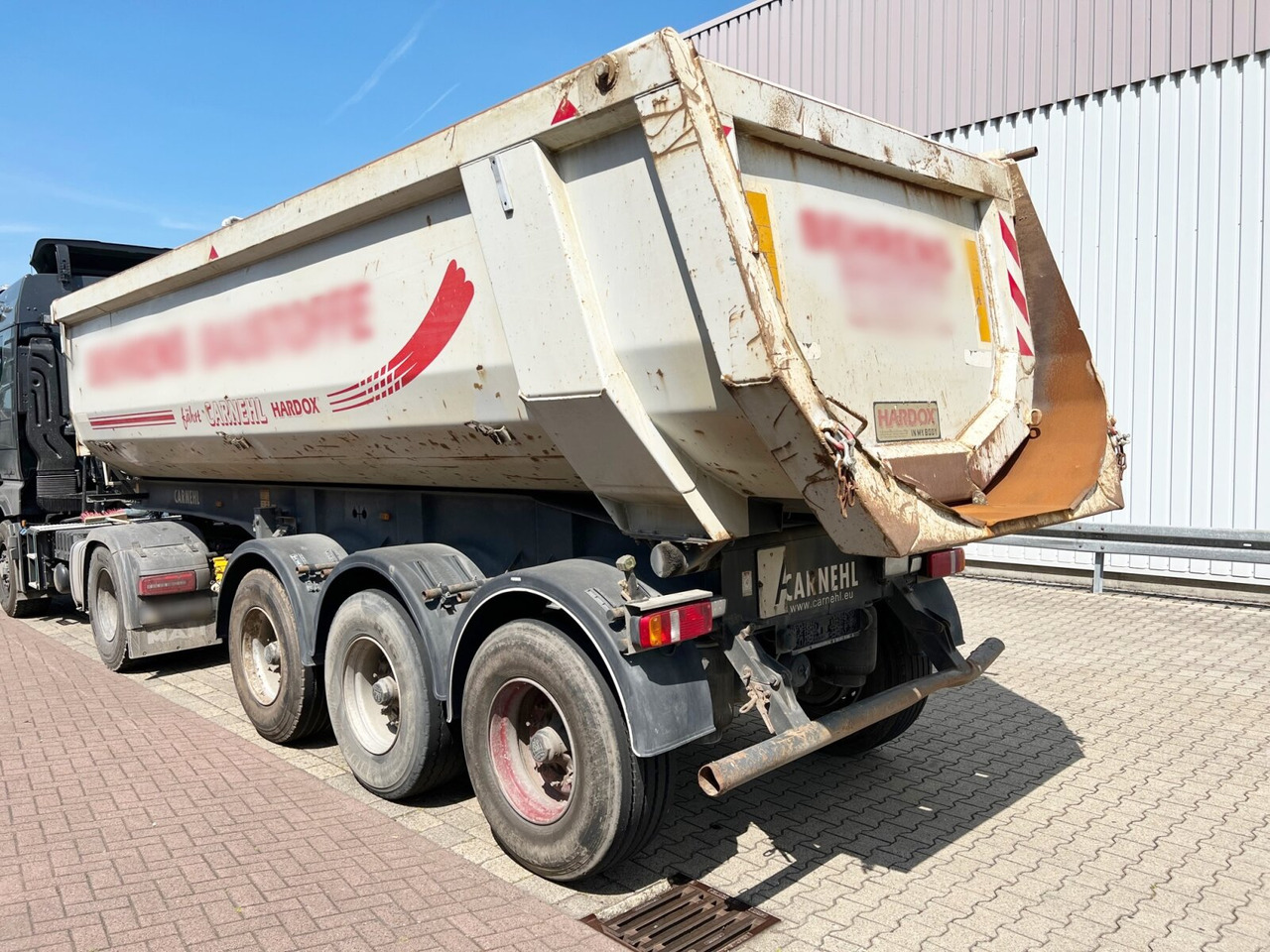 نصف مقطورة قلابة Carnehl CHKS/HH CHKS/HH, Stahlmulde ca. 26m³, Liftachse: صورة 7 نصف مقطورة قلابة Carnehl CHKS/HH CHKS/HH, Stahlmulde ca. 26m³, Liftachse: صورة 7