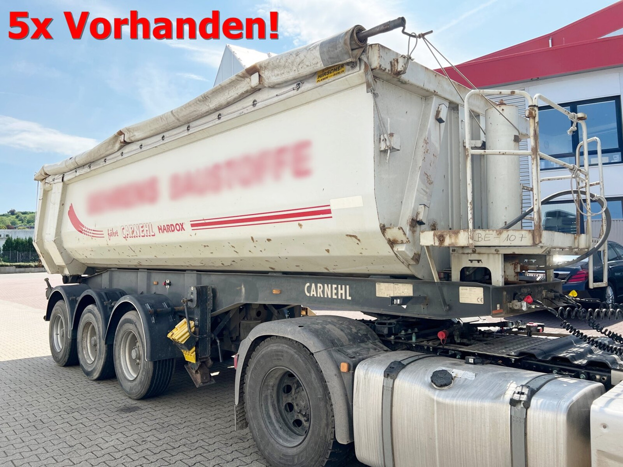 Carnehl CHKS/HH CHKS/HH, Stahlmulde ca. 26m³, Liftachse - نصف مقطورة قلابة: صورة 1 Carnehl CHKS/HH CHKS/HH, Stahlmulde ca. 26m³, Liftachse - نصف مقطورة قلابة: صورة 1