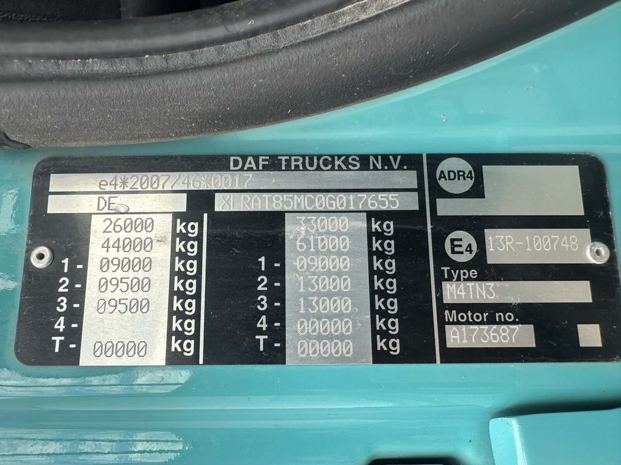 DAF CF 85.460 6x4 CF 85.460 6x4, Bordmatik links - شاحنة قلاب: صورة 4 DAF CF 85.460 6x4 CF 85.460 6x4, Bordmatik links - شاحنة قلاب: صورة 4