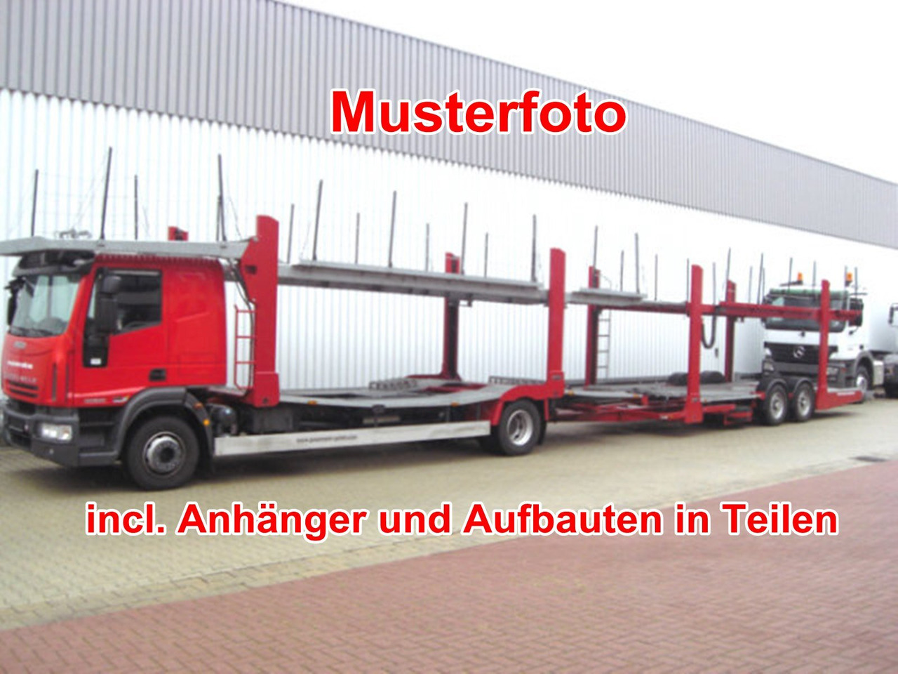 EuroCargo ML160E32 4x2 EuroCargo ML160E32 4x2 mit Teilen für Anhänger und Aufbauten - شاحنة نقل سيارات شاحنة: صورة 1 EuroCargo ML160E32 4x2 EuroCargo ML160E32 4x2 mit Teilen für Anhänger und Aufbauten - شاحنة نقل سيارات شاحنة: صورة 1