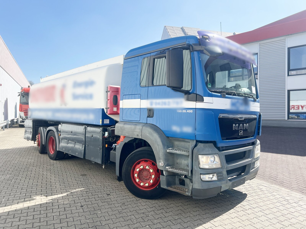 شاحنة صهريج MAN TGA 26.400 6x2-4 BL TGA 26.400 6x2-4 BL, A1, Lenk-/Liftachse, ADR, Kässbohrer Tank ca. 20.820l, 3 Kammern: صورة 8