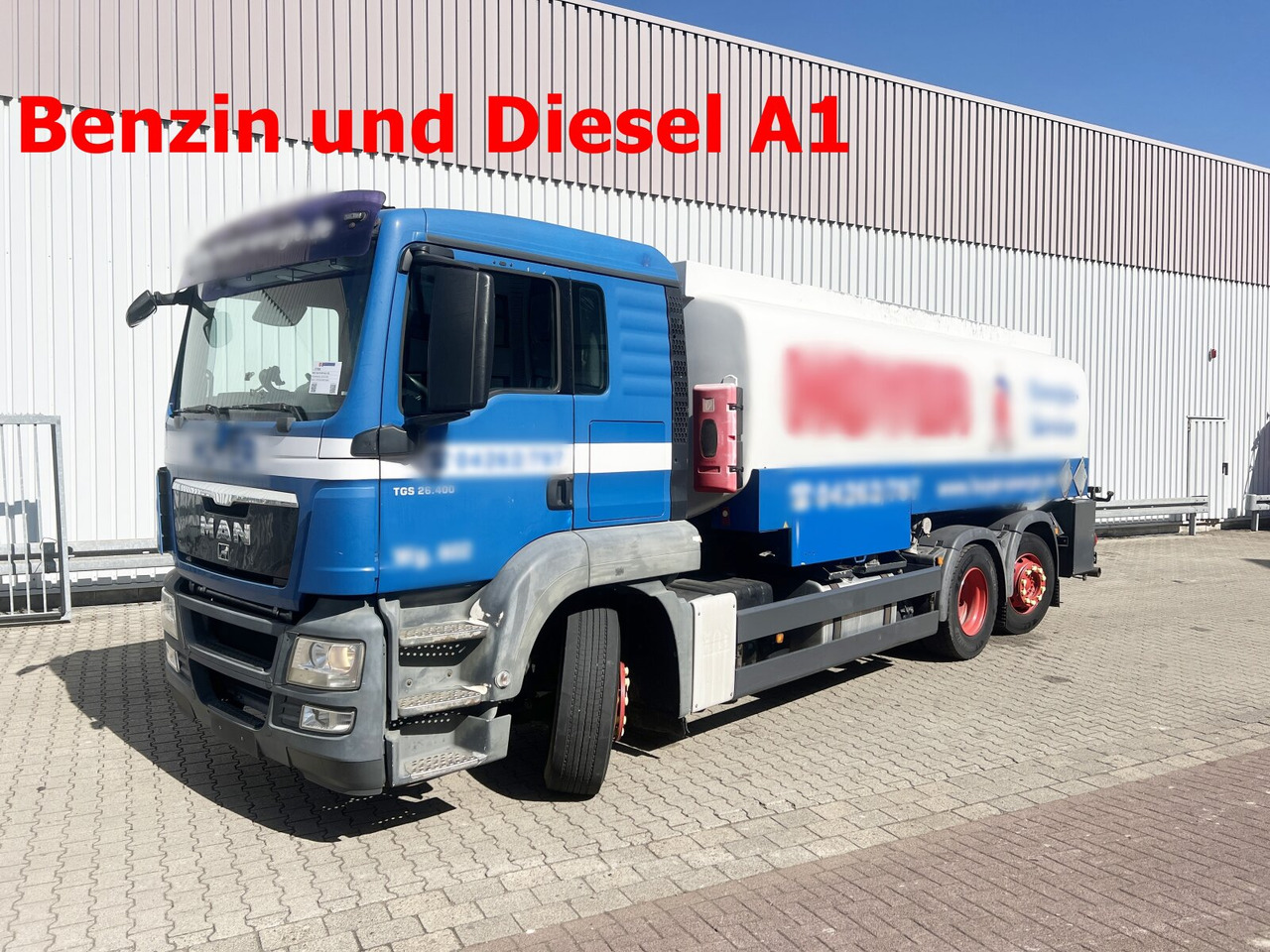 MAN TGA 26.400 6x2-4 BL TGA 26.400 6x2-4 BL, A1, Lenk-/Liftachse, ADR, Kässbohrer Tank ca. 20.820l, 3 Kammern - شاحنة صهريج: صورة 1 MAN TGA 26.400 6x2-4 BL TGA 26.400 6x2-4 BL, A1, Lenk-/Liftachse, ADR, Kässbohrer Tank ca. 20.820l, 3 Kammern - شاحنة صهريج: صورة 1