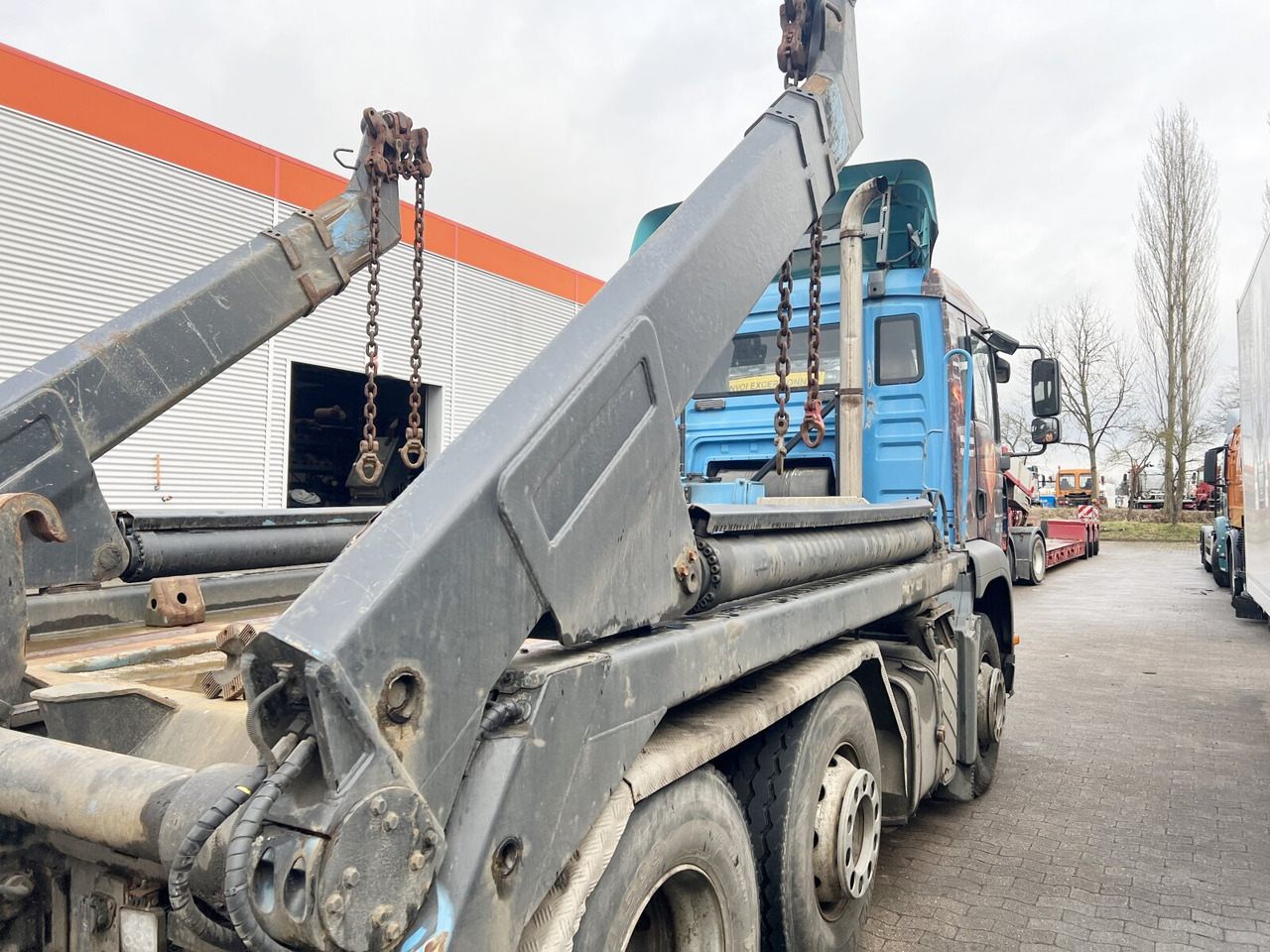 شاحنة لودر انزلاقي MAN TGA 26.410 6X2/4 BL Motorschaden! TGA 26.410 6X2/4 BL, Vorlauf Lenk-Liftachse, Meiller Tele.: صورة 10