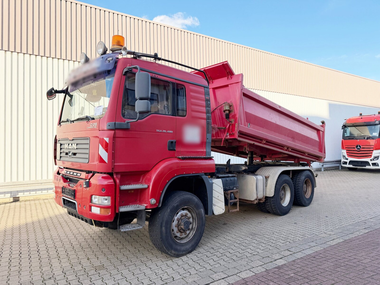 MAN TGA 26.480 6X6H BL TGA 26.480 6X6H BL, HydroDrive, Intarder, Wechselsystem (Sattelplatte) - شاحنة قلاب: صورة 1 MAN TGA 26.480 6X6H BL TGA 26.480 6X6H BL, HydroDrive, Intarder, Wechselsystem (Sattelplatte) - شاحنة قلاب: صورة 1