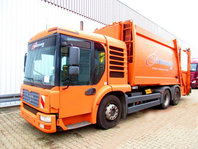 MAN TGA 28.310 6x2-4 LL TGA 28.310 6x2-4LL Schörling 3R11 21.5, Terberg Schüttung - شاحنة قمامة: صورة 1 MAN TGA 28.310 6x2-4 LL TGA 28.310 6x2-4LL Schörling 3R11 21.5, Terberg Schüttung - شاحنة قمامة: صورة 1