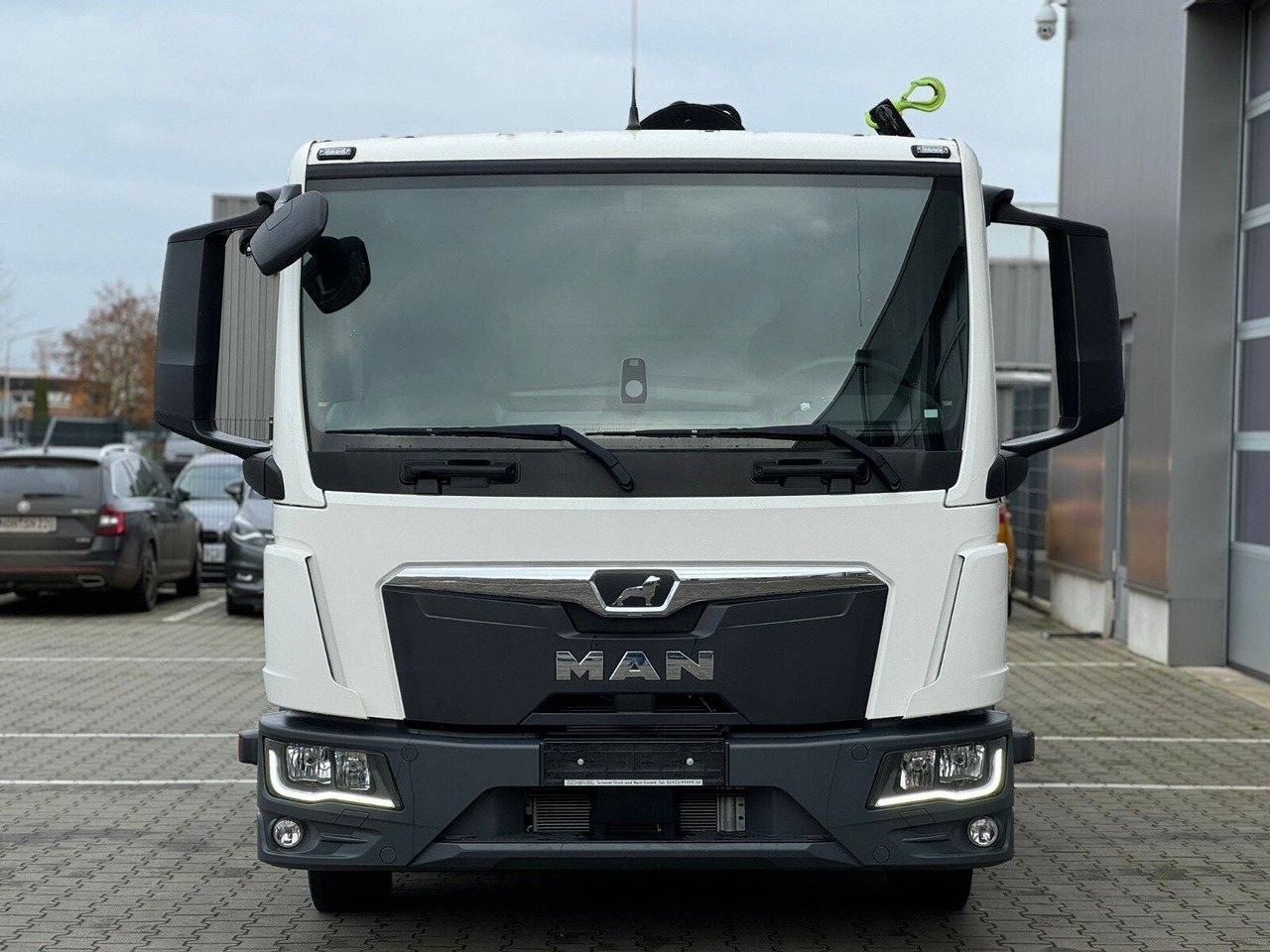 MAN TGL 12.190 4x2 BL TGL 12.190 4x2 BL mit Kran Hiab Hiduo 072DS-4 - شاحنة كرين: صورة 2 MAN TGL 12.190 4x2 BL TGL 12.190 4x2 BL mit Kran Hiab Hiduo 072DS-4 - شاحنة كرين: صورة 2