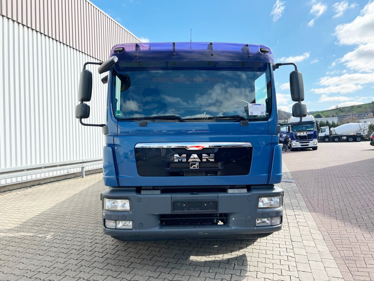 شاحنة كرين, شاحنات مسطحة MAN TGM 15.250/340 4X2 BL TGM 15.250/340 4X2 BL mit Kran Palfinger PK 11001: صورة 9